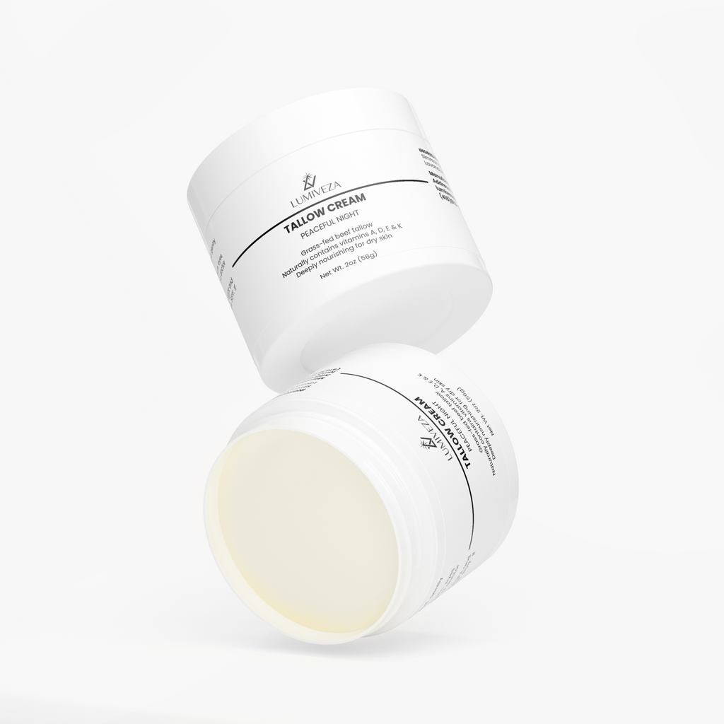 Tallow Cream – Peaceful Night Calming Body & Face Cream (Lavender+Chamomile)
